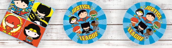 Justice League Cartoon Party Supplies | Balloons | Decorations | Packs